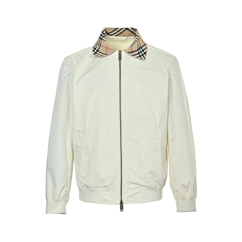 Burberry Checked Collared Jacket
