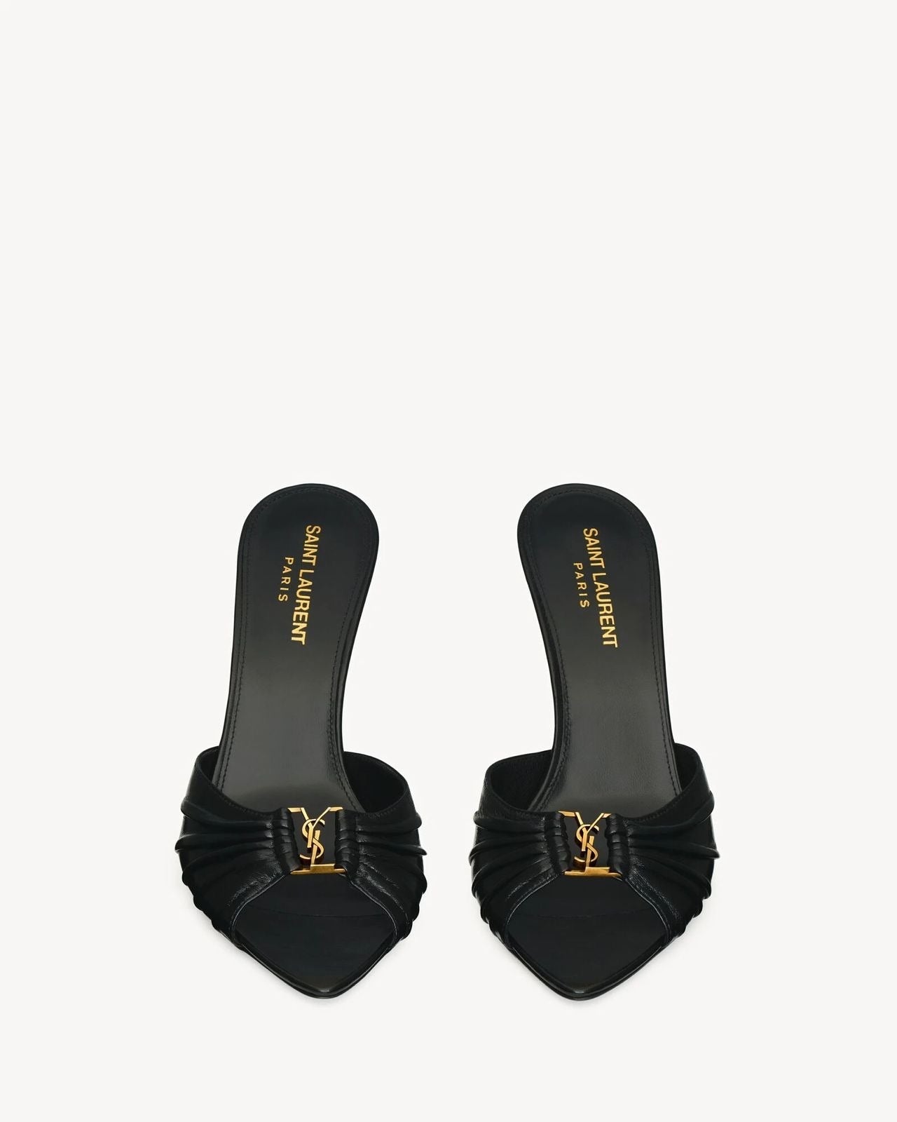 BABYLONE MULES IN SMOOTH LEATHER