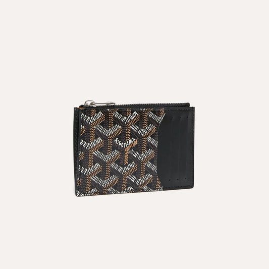 Bourbon Zipped Card Holder