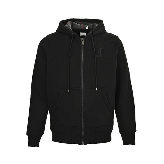 Burberry Check Hooded Sweatshirt