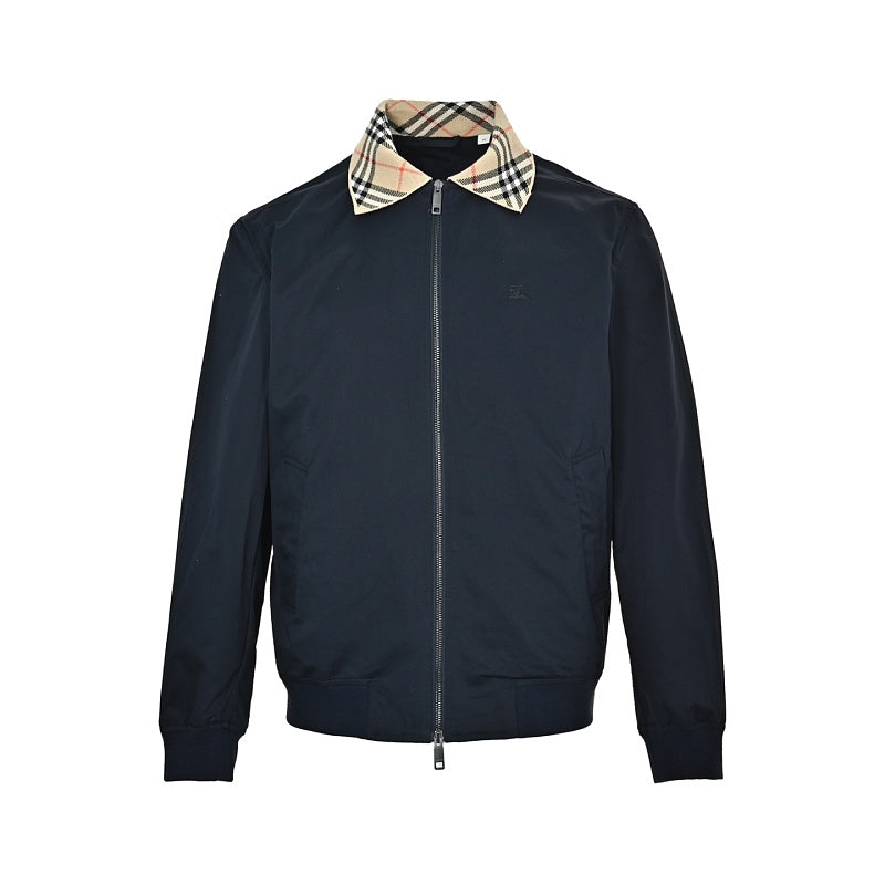 Burberry Checked Collared Jacket