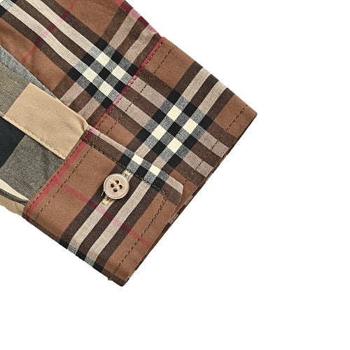 Burberry Classic Plaid-Panel Shirt